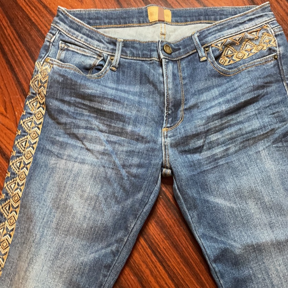 Denim Aztec western style